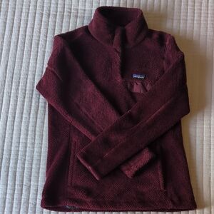 Patagonia Burgundy Fleece Jacket